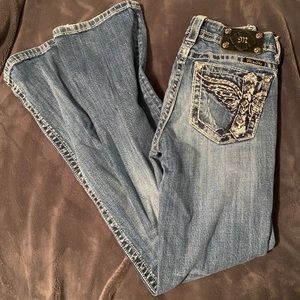 Miss Me Jeans signature-rise boot